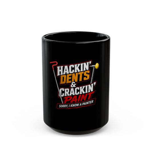 HACKIN DENTS' Funny Dent Repair Coffee Cup