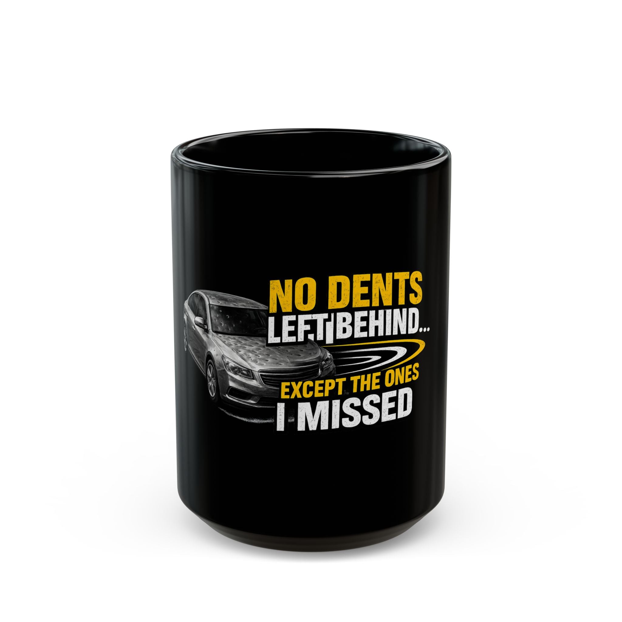 NO DENTS Left Behind Coffee Cup