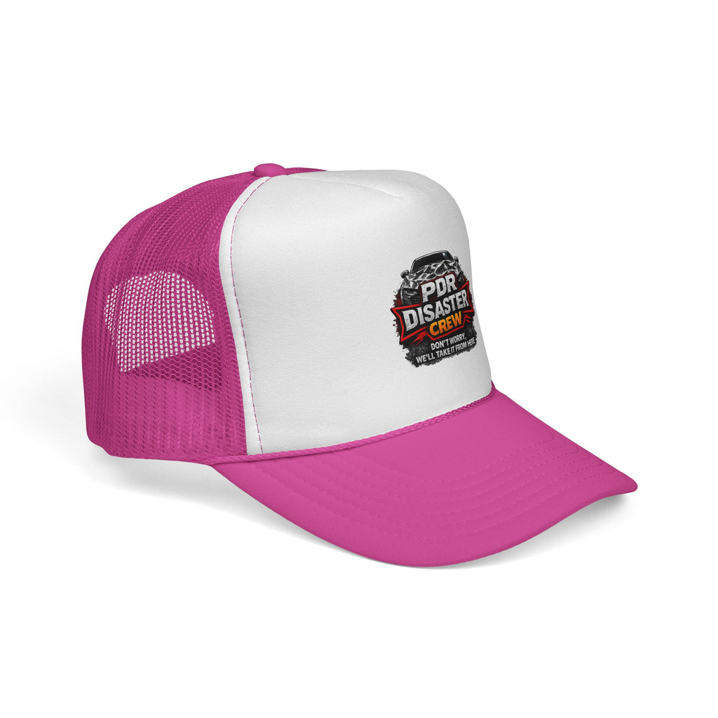 Trucker Cap — "DPR Disaster Crew" Vintage Mechanics Hat