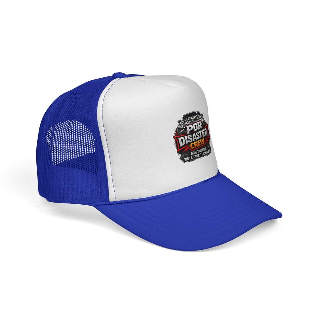 Trucker Cap — "DPR Disaster Crew" Vintage Mechanics Hat