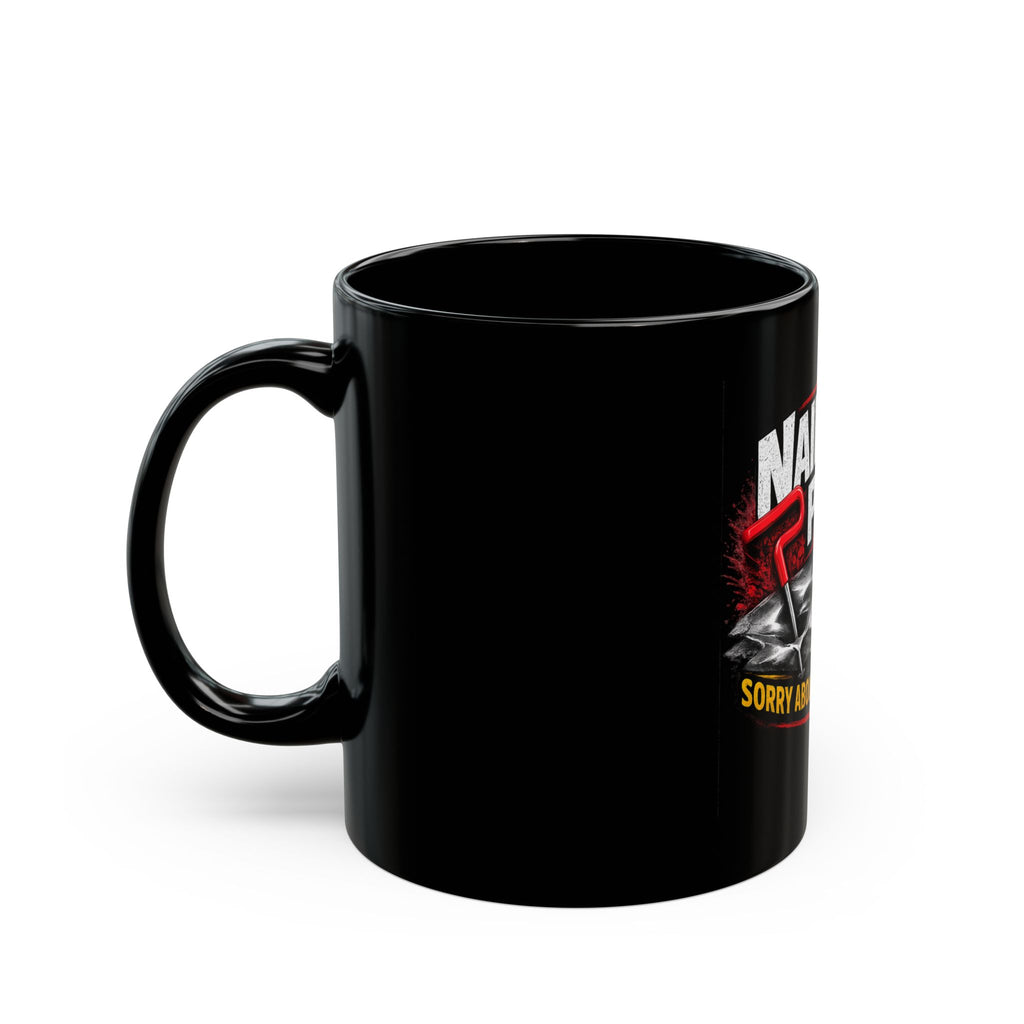 PDR Technician Black Mug – "Nailed It! PDR" Funny Dent Repair Coffee Cup